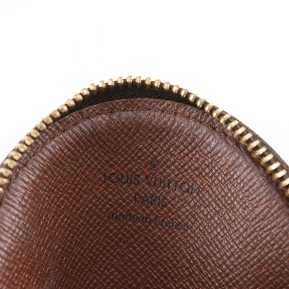 Louis Vuitton Round Coin Purse Monogram Canvas, BROWN, CANVAS, Wallets