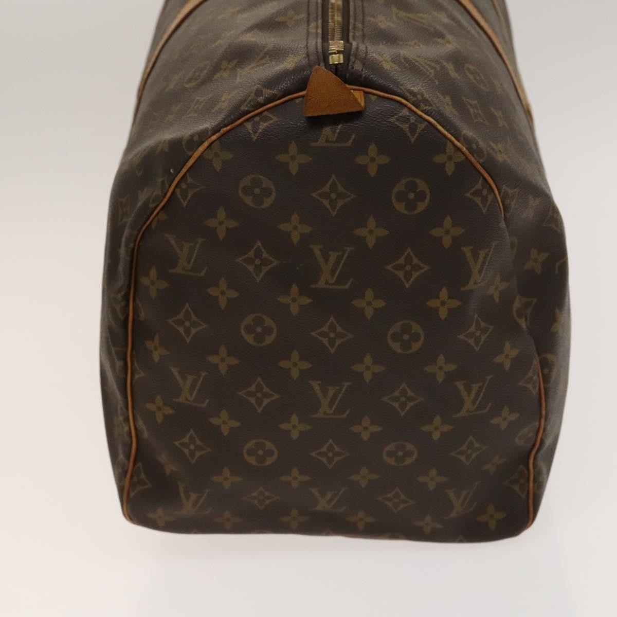 Louis Vuitton Keepall Bag Monogram Canvas, BROWN, CANVAS, Travel bag