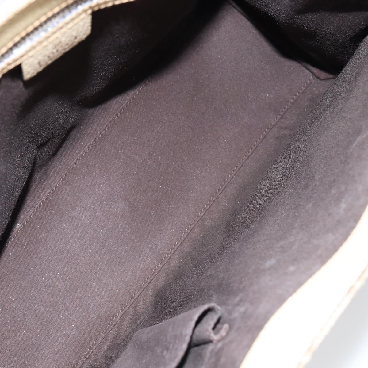 Gucci Open Tote GG Canvas, BEIGE, CANVAS, Tote bag