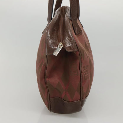 Givenchy Antigona Bag Canvas and Leather, BROWN, CANVAS, Handbag