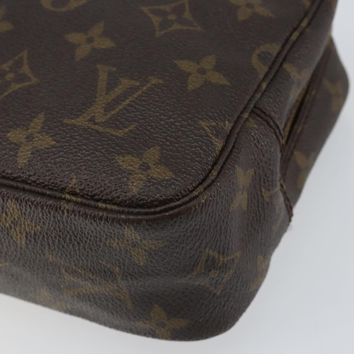 Louis Vuitton Trousse Toilette Monogram Canvas, BROWN, CANVAS, Clutche & pouche