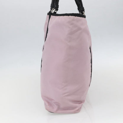 Prada Vintage Tote Tessuto, PINK, NYLON, Tote bag