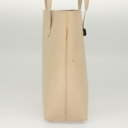 Gucci Vintage Handbag Enamel, BEIGE, PATENT_LEATHER, Handbag