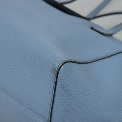 Gucci Swing Tote Leather, BLUE, LEATHER, Tote bag