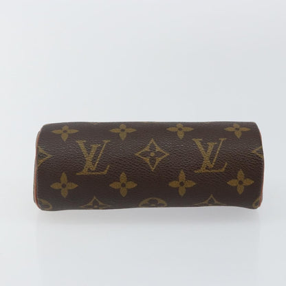 Louis Vuitton Papillon Pochette Monogram Canvas, BROWN, CANVAS, Handbag