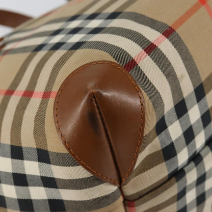 Burberry Vintage Tote Vintage Check Coated Canvas, BEIGE, CANVAS, Tote bag