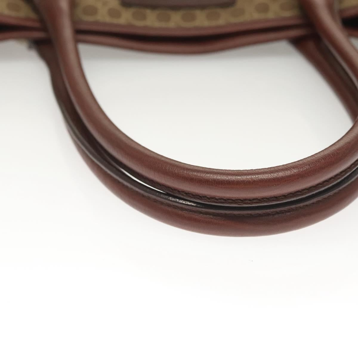 Salvatore Ferragamo Gancini Tote Gancini Canvas, BROWN, CANVAS, Tote bag