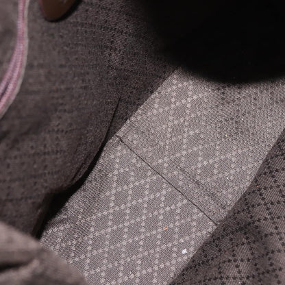 Gucci Vintage Bamboo Shoulder Bag Nylon, BROWN, NYLON, Shoulder bag