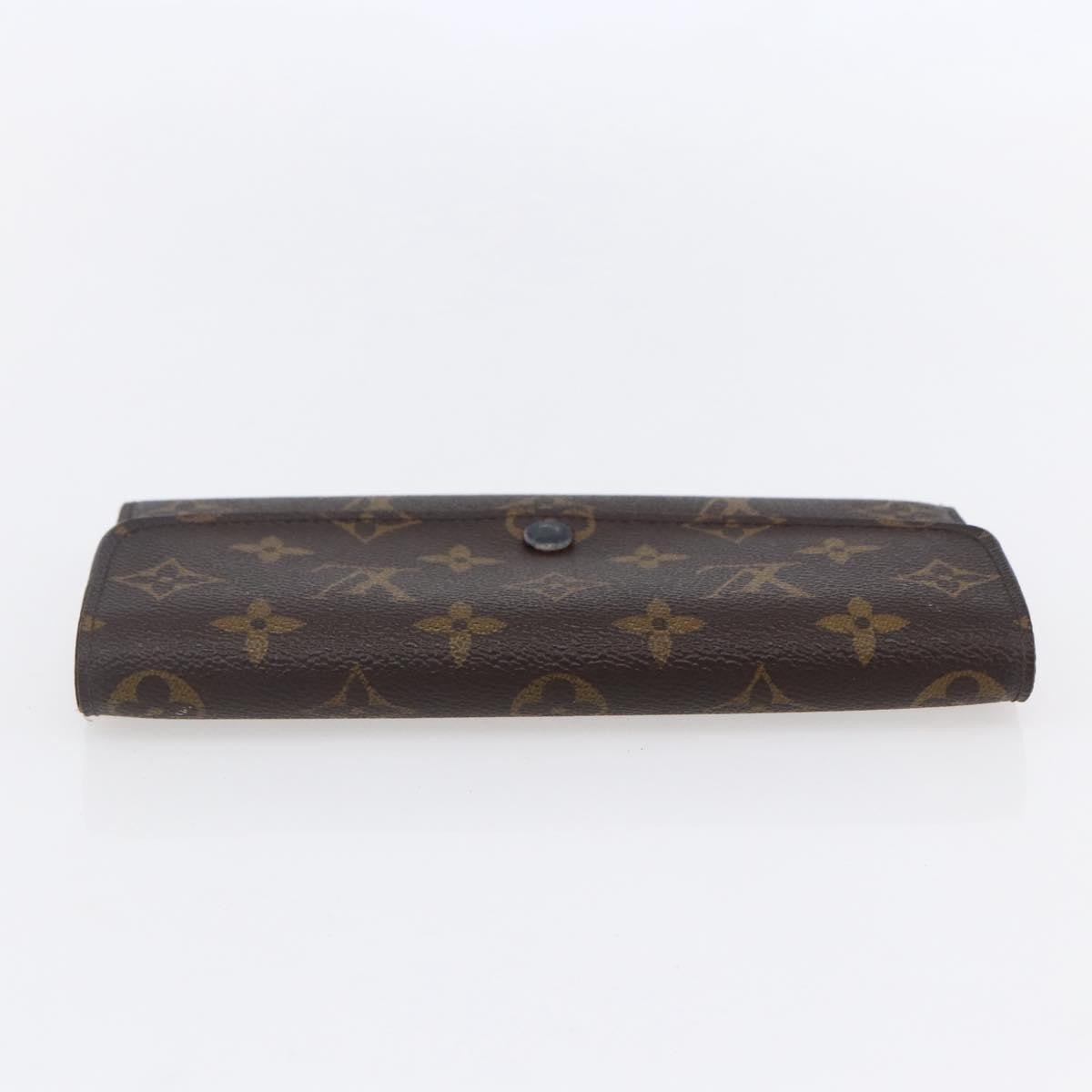 Louis Vuitton Emilie Wallet Monogram Canvas, BROWN, CANVAS, Wallets