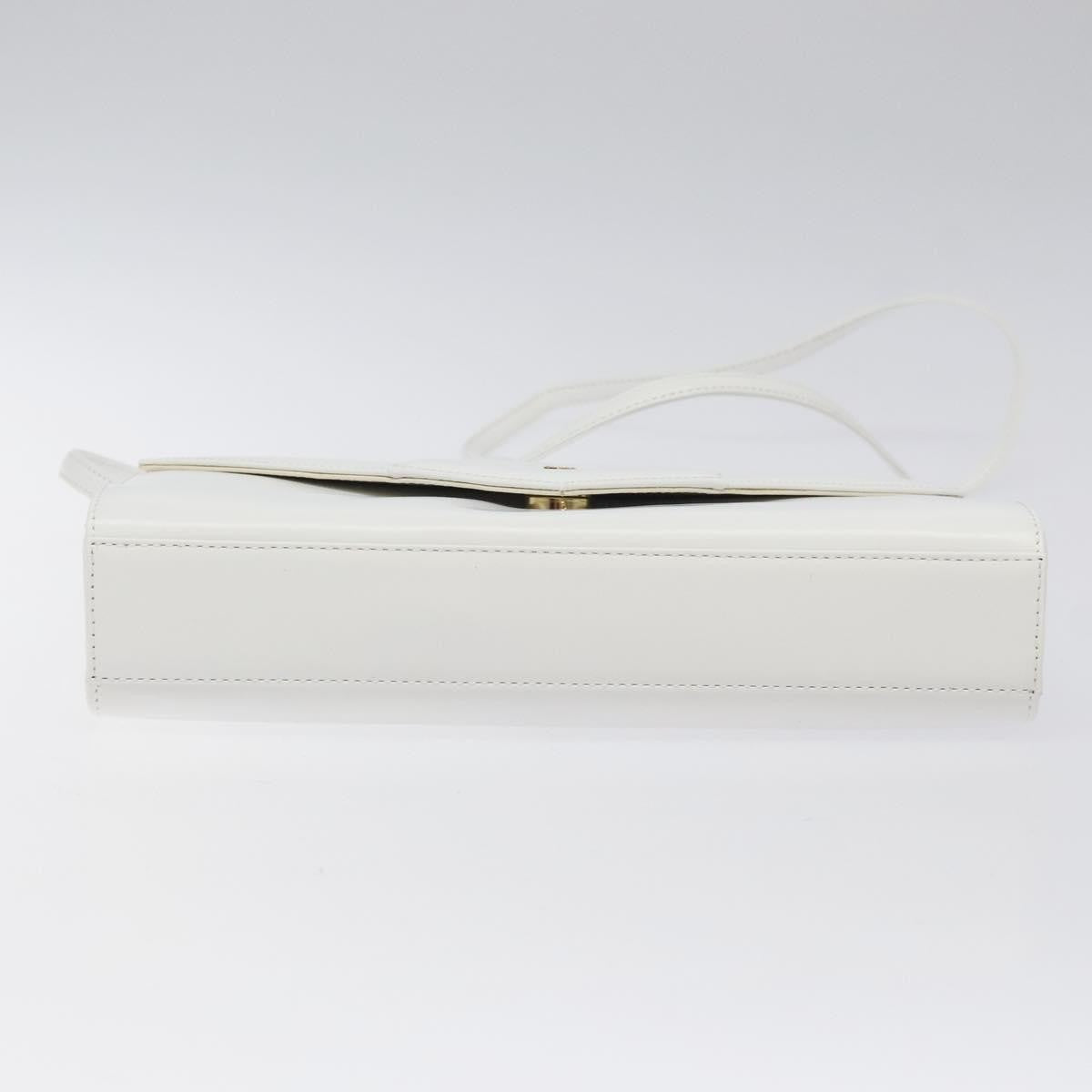 Givenchy Vintage 4G shoulder bag Leather, WHITE, LEATHER, Shoulder bag