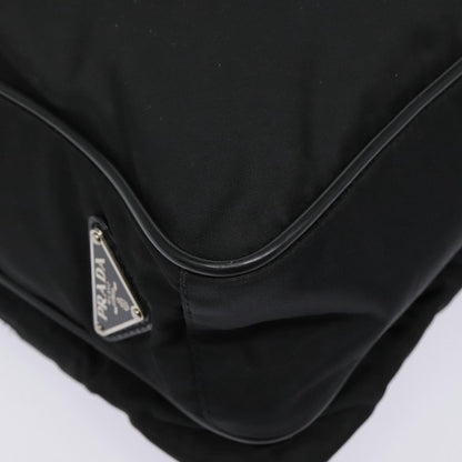 Prada Vintage Shoulder Bag Tessuto, BLACK, NYLON, Shoulder bag
