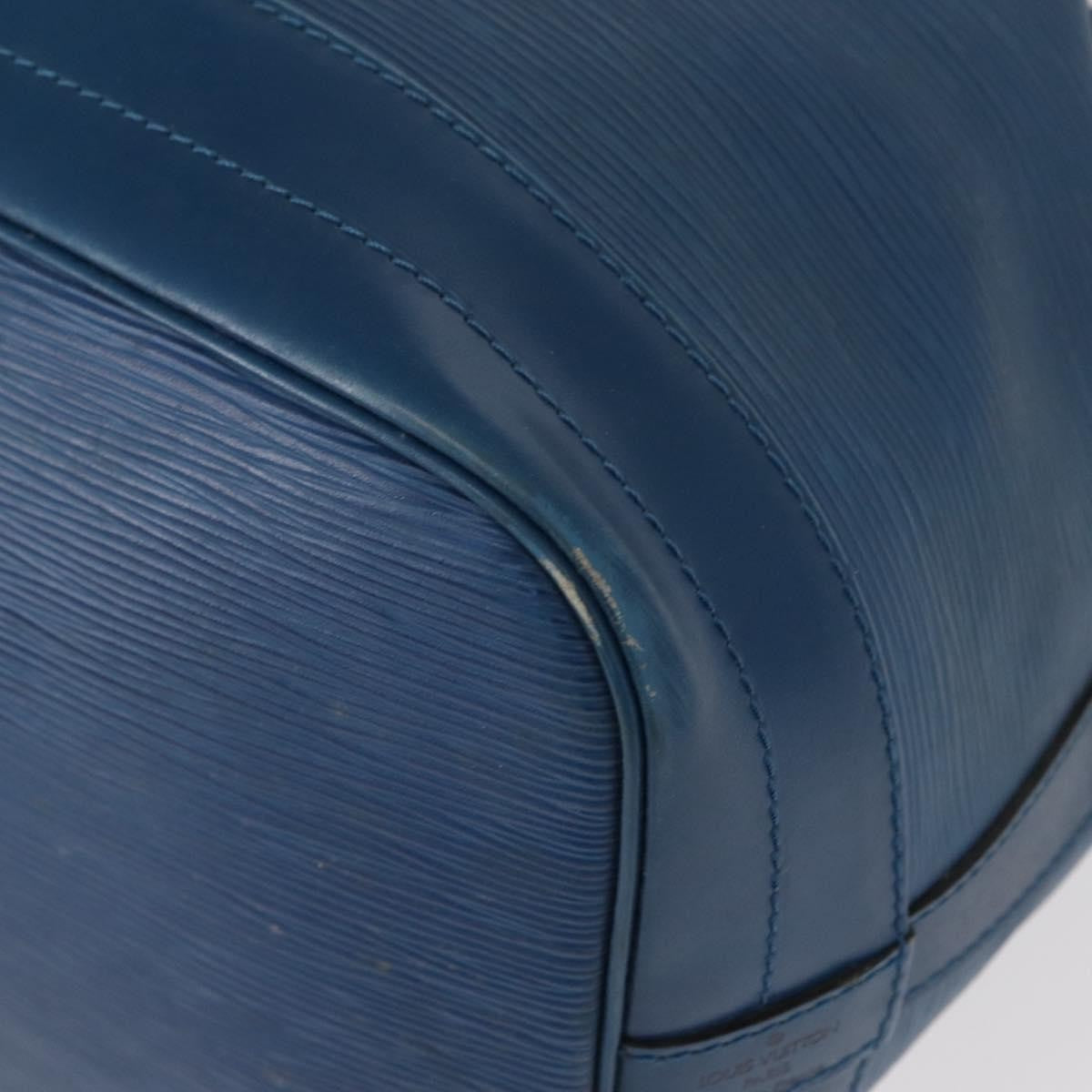 Louis Vuitton Petit Noe NM Handbag Epi Leather, BLUE, LEATHER, Shoulder bag