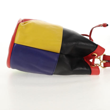 Celine Vintage Bucket Bag Leather, MULTICOLOUR, LEATHER, Shoulder bag