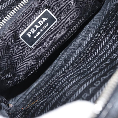 Prada Vintage Shoulder Bag Tessuto, BLACK, NYLON, Shoulder bag