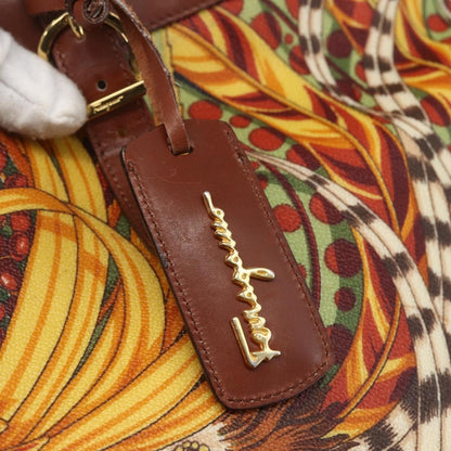 Salvatore Ferragamo Flower tote Canvas, MULTICOLOUR, PVC, Tote bag