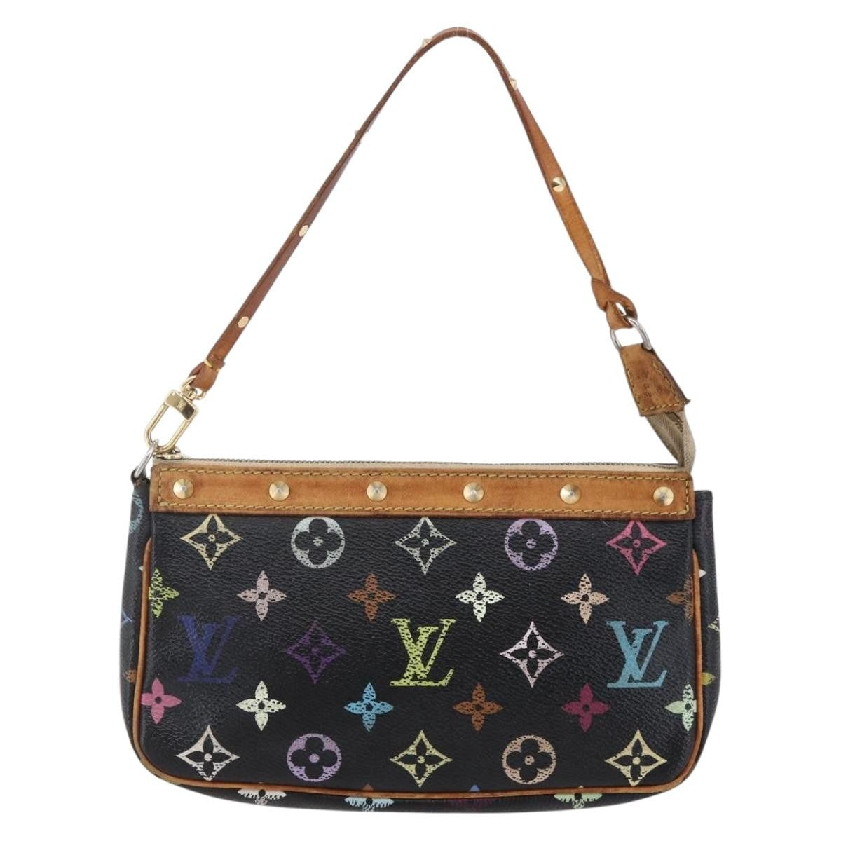 Louis Vuitton Pochette Accessoires Monogram Multicolor, MULTICOLOUR, CANVAS, Clutche & pouche