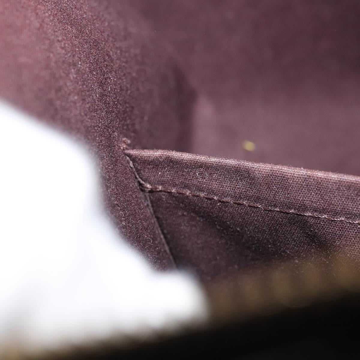 Louis Vuitton Bellevue Handbag Monogram Vernis, BURGUNDY, PATENT_LEATHER, Handbag