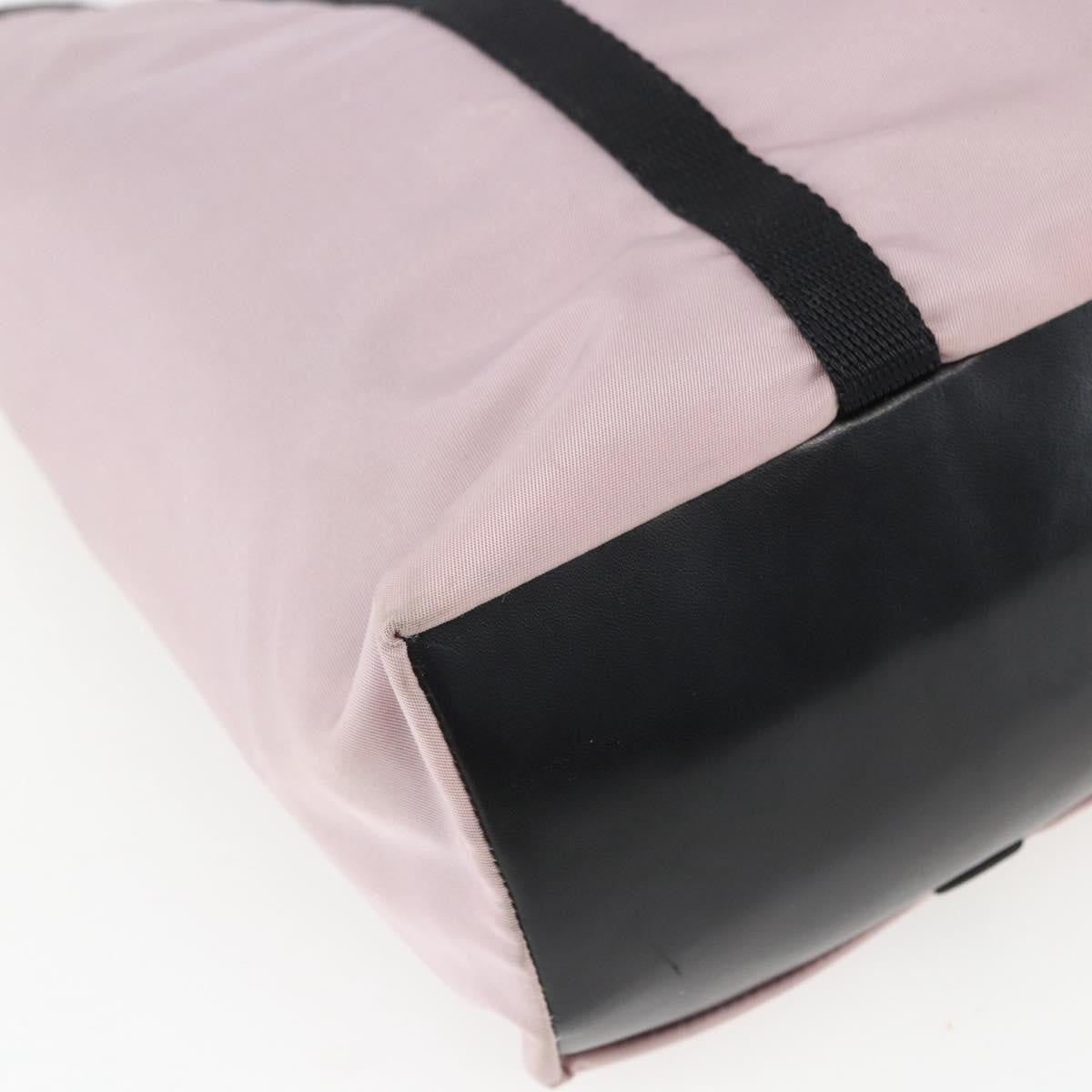 Prada Vintage Tote Tessuto, PINK, NYLON, Tote bag