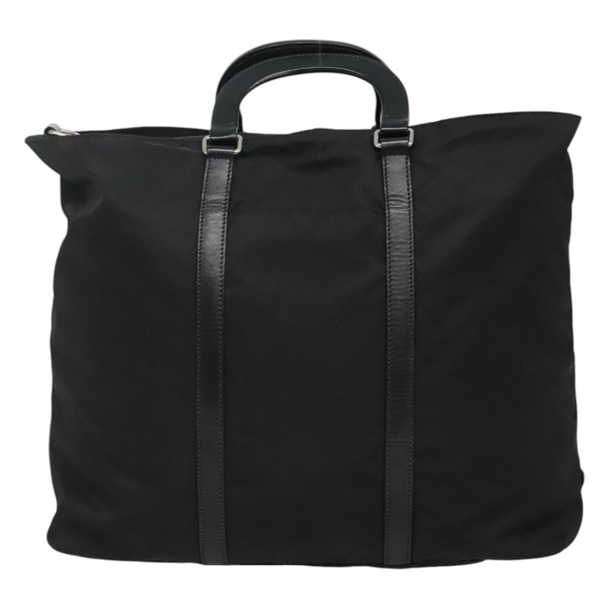 Prada Vintage Handbag Tessuto, BLACK, NYLON, Handbag