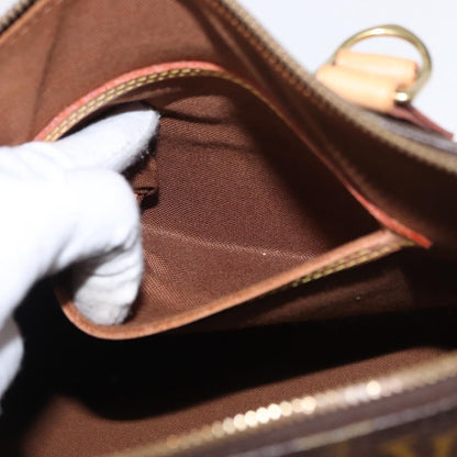 Louis Vuitton Alma Handbag Monogram Canvas, BROWN, CANVAS, Handbag