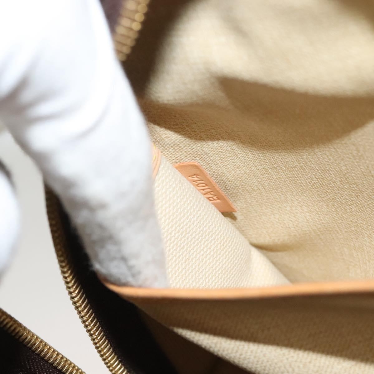 Louis Vuitton Trouville Handbag Monogram Canvas, BROWN, CANVAS, Handbag