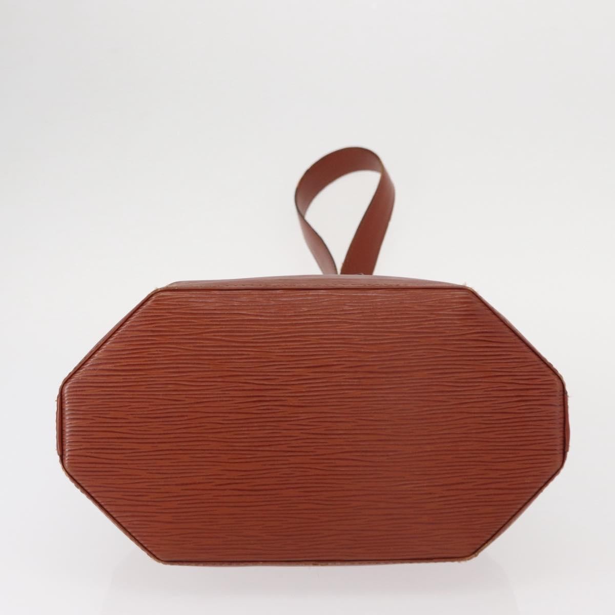 Louis Vuitton Vintage Sac d'Epaule Handbag Epi Leather, BROWN, LEATHER, Shoulder bag
