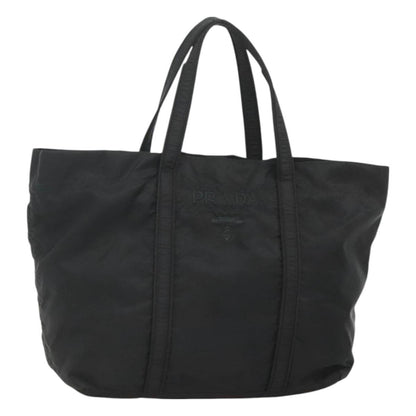 Prada Vintage Tote Tessuto, BLACK, NYLON, Tote bag