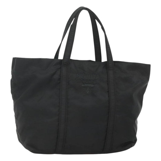 Prada Vintage Tote Tessuto, BLACK, NYLON, Tote bag