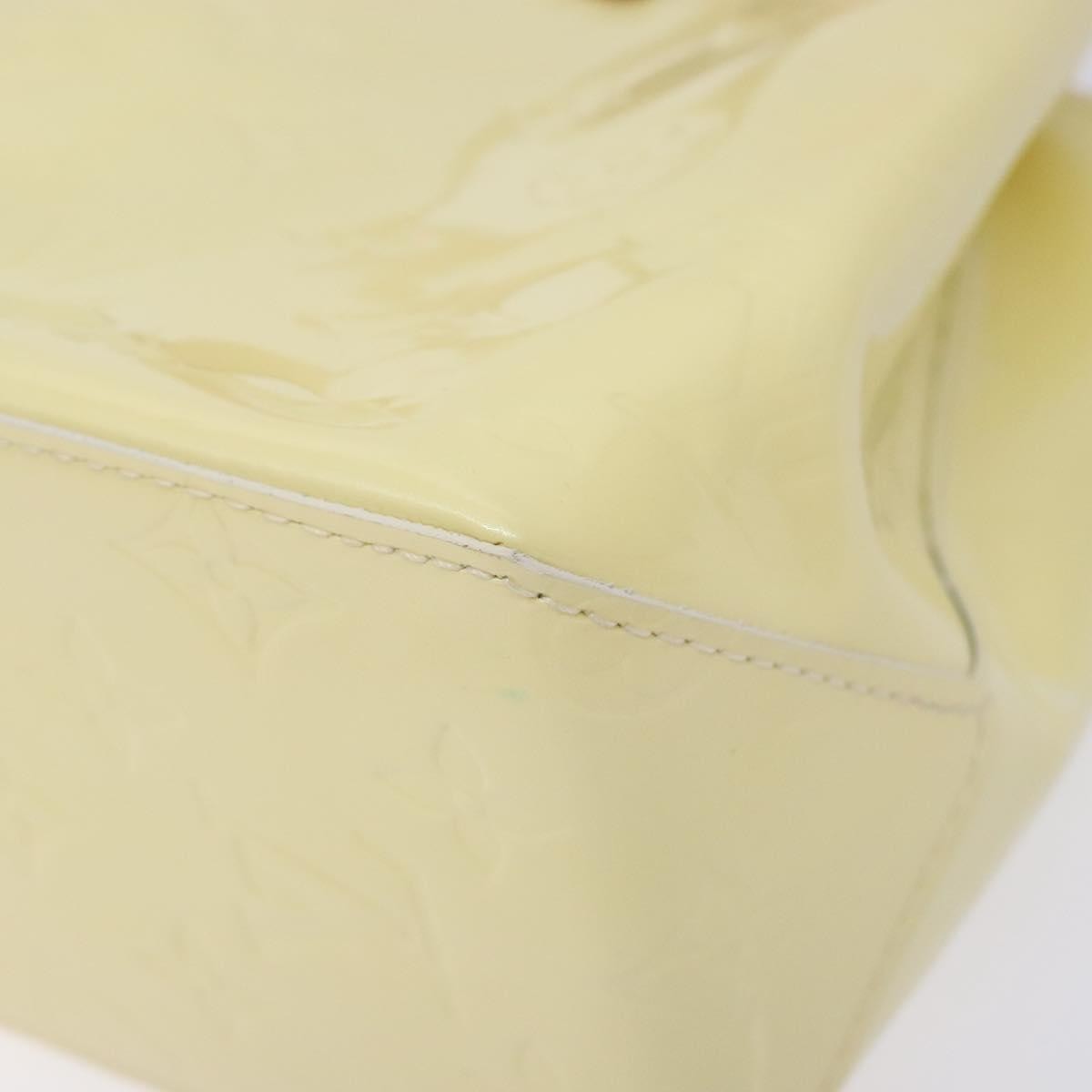 Louis Vuitton Reade Handbag Monogram Vernis, BEIGE, PATENT_LEATHER, Handbag