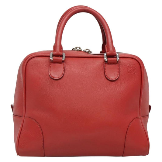 Loewe Amazona Bag Leather, RED, LEATHER, Handbag