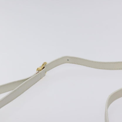 Salvatore Ferragamo Shoulder Bag Leather, WHITE, LEATHER, Shoulder bag