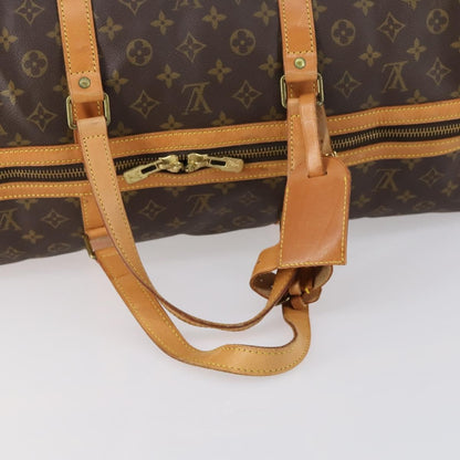 Louis Vuitton Sac Souple Handbag Monogram Canvas, BROWN, CANVAS, Travel bag