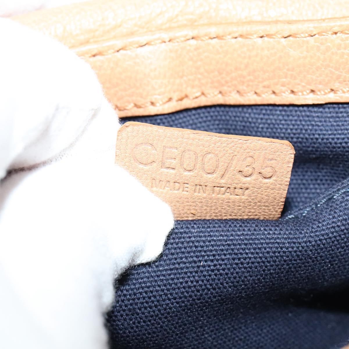 Celine Shoulder Bag Leather, BROWN, LEATHER, Shoulder bag