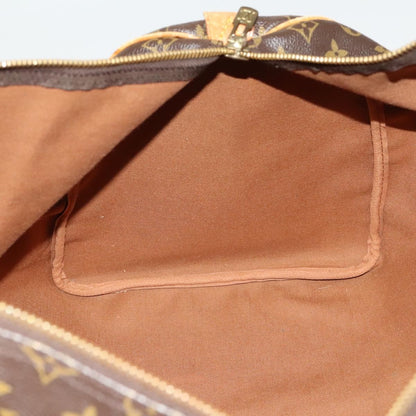 Louis Vuitton Keepall Bag Monogram Canvas, BROWN, CANVAS, Travel bag