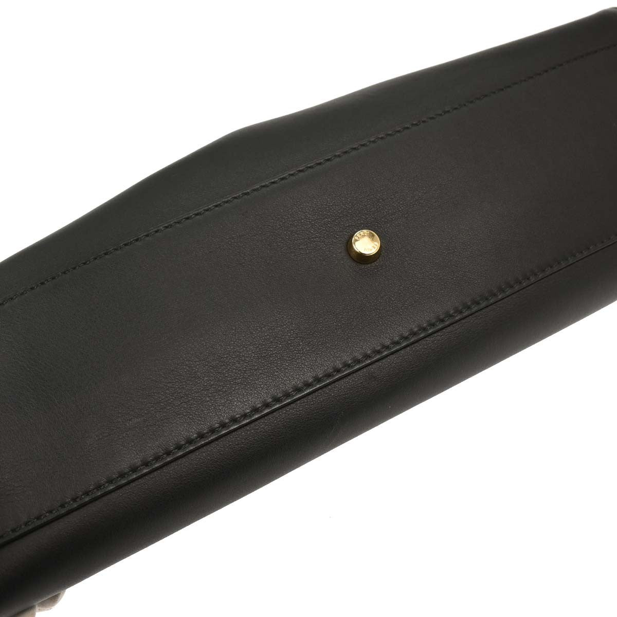 Fendi Peekaboo Essential Bag Leather, BLACK, LEATHER, Handbag