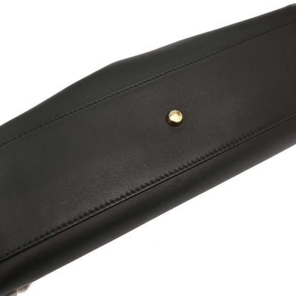 Fendi Peekaboo Essential Bag Leather, BLACK, LEATHER, Handbag