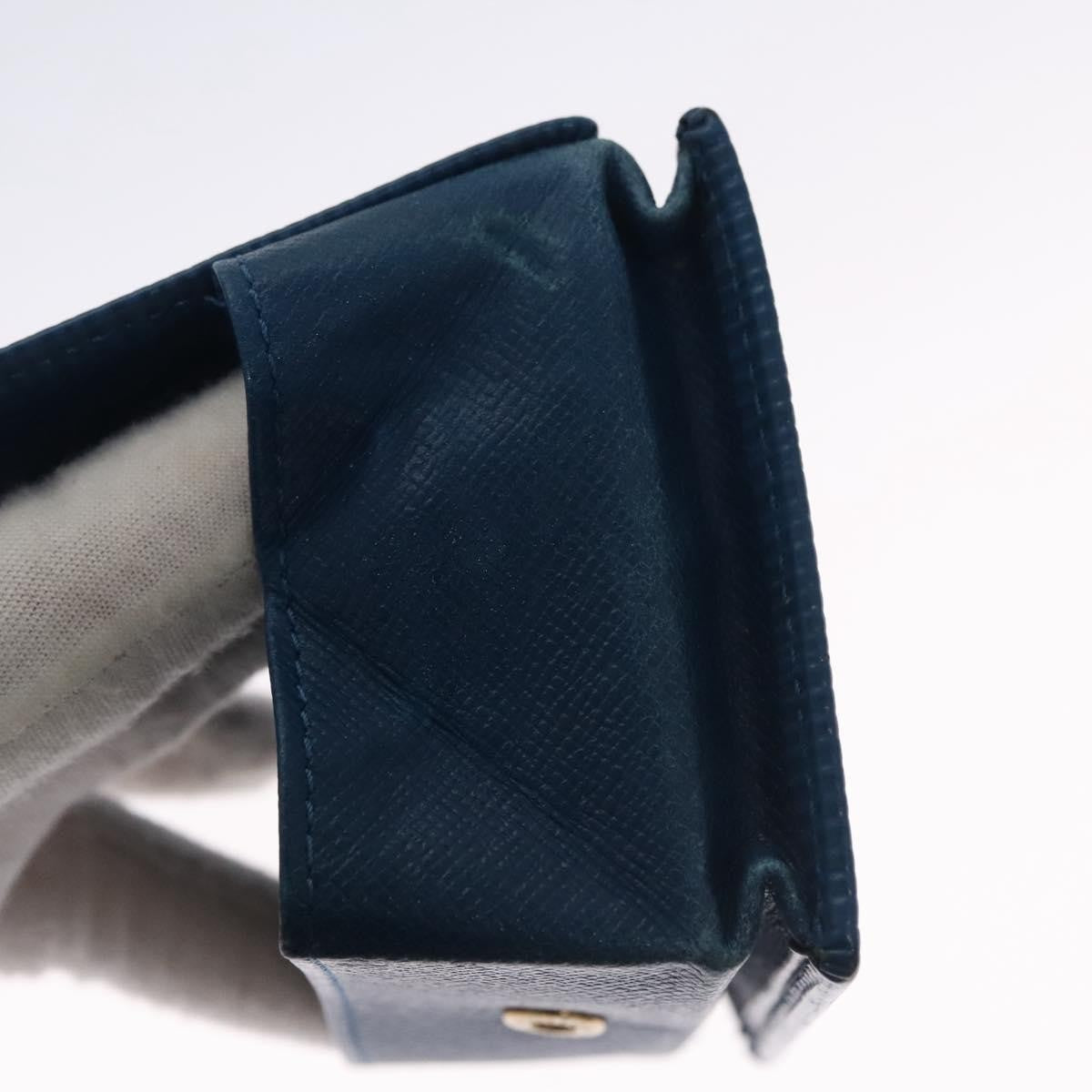 Louis Vuitton Porte Monnaie Boite Epi Leather, BLUE, LEATHER, Wallets