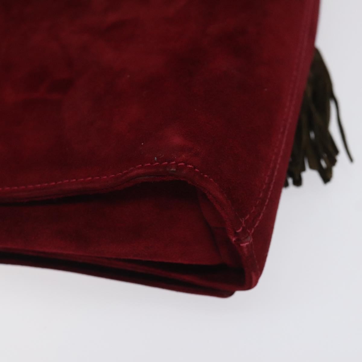 Salvatore Ferragamo Vintage Shoulder Bag Suede, MULTICOLOUR, SUEDE, Shoulder bag