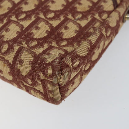 Christian Dior Vintage CD trotter Shoulder bag Canvas, RED, CANVAS, Shoulder bag