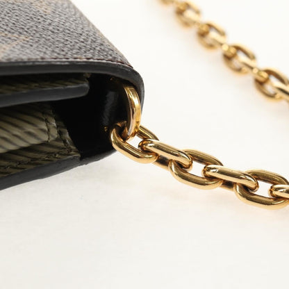 Louis Vuitton Twist Chain Wallet Limited Edition Kabuki Stickers Monogram Canvas, MULTICOLOUR, CANVAS, Clutche & pouche