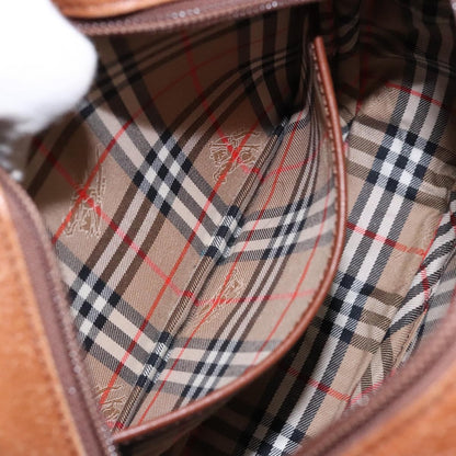 Burberry Shoulder Bag Leather, BROWN, LEATHER, Shoulder bag