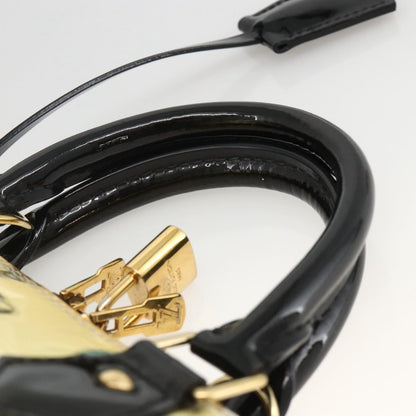 Louis Vuitton Alma Handbag Limited Edition Stickers Monogram Vernis, MULTICOLOUR, PATENT_LEATHER, Handbag