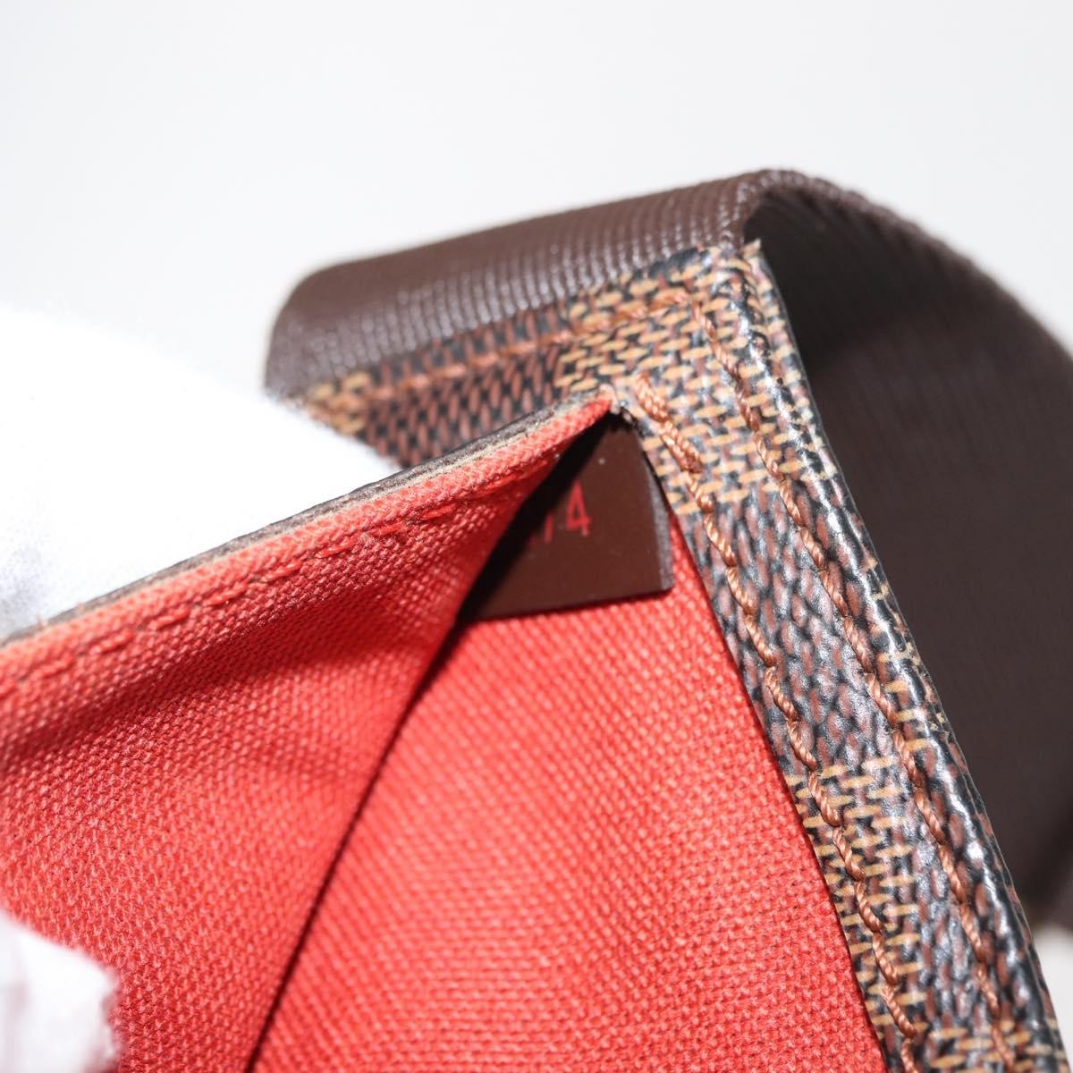 Louis Vuitton Geronimos Waist Bag Damier, BROWN, CANVAS, Shoulder bag