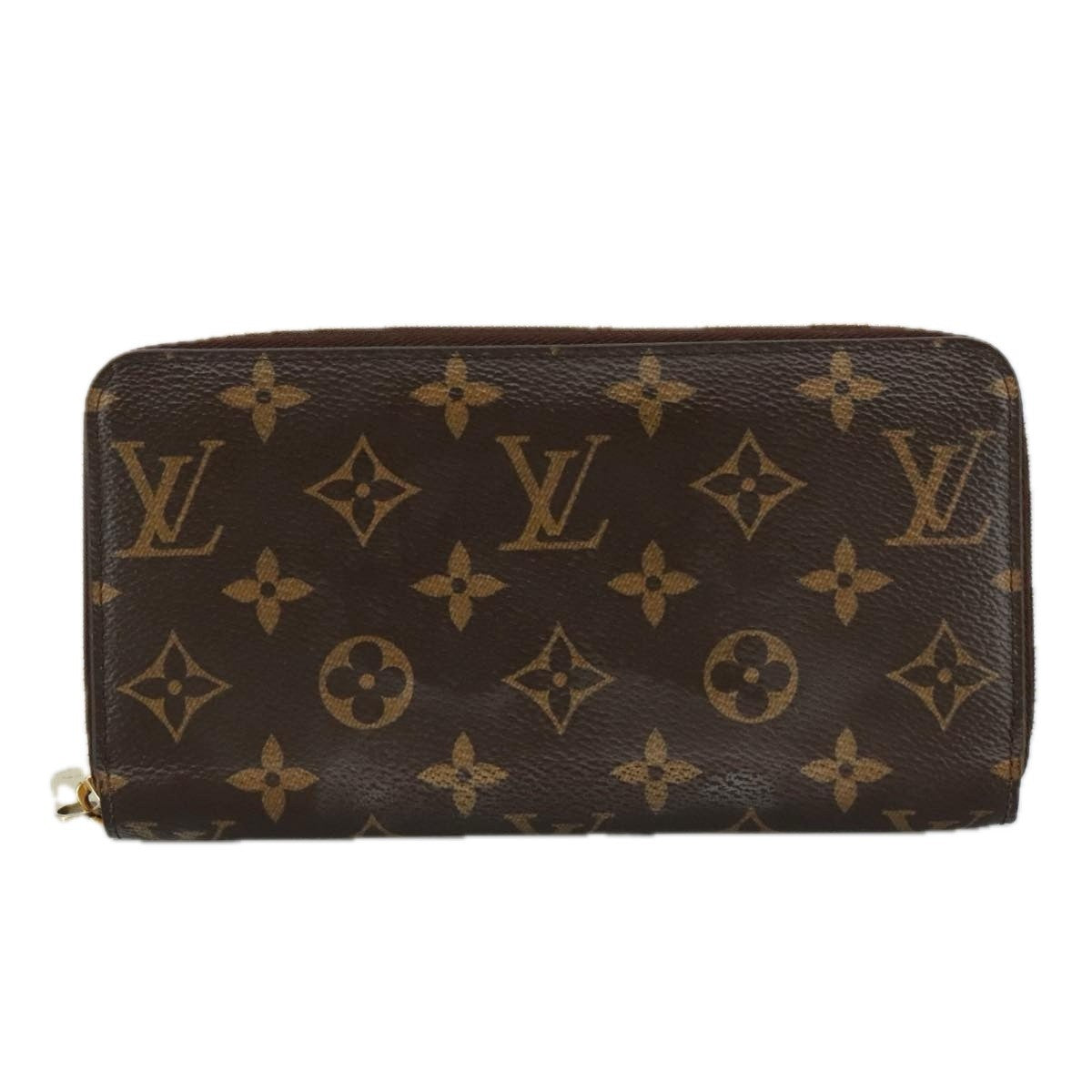 Louis Vuitton Zippy Compact Wallet Monogram Canvas, BROWN, CANVAS, Wallets