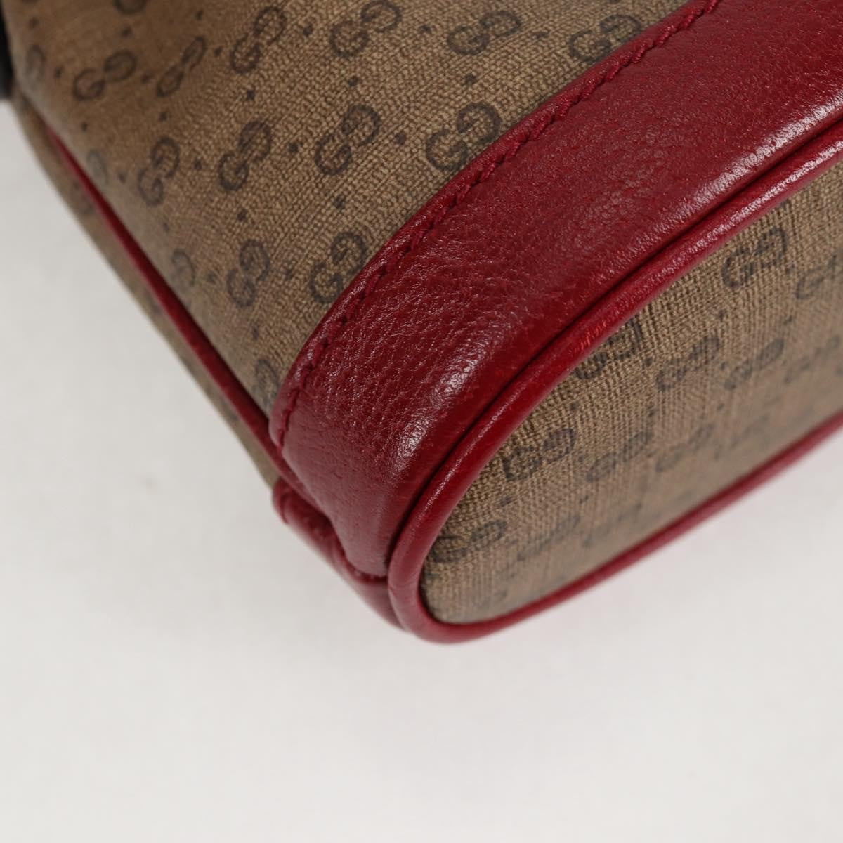 Gucci Doraemon Bucket Bag Printed Mini GG Coated Canvas, BEIGE, PVC, Handbag