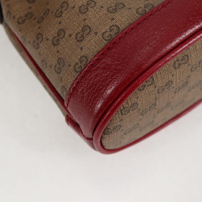 Gucci Doraemon Bucket Bag Printed Mini GG Coated Canvas, BEIGE, PVC, Handbag