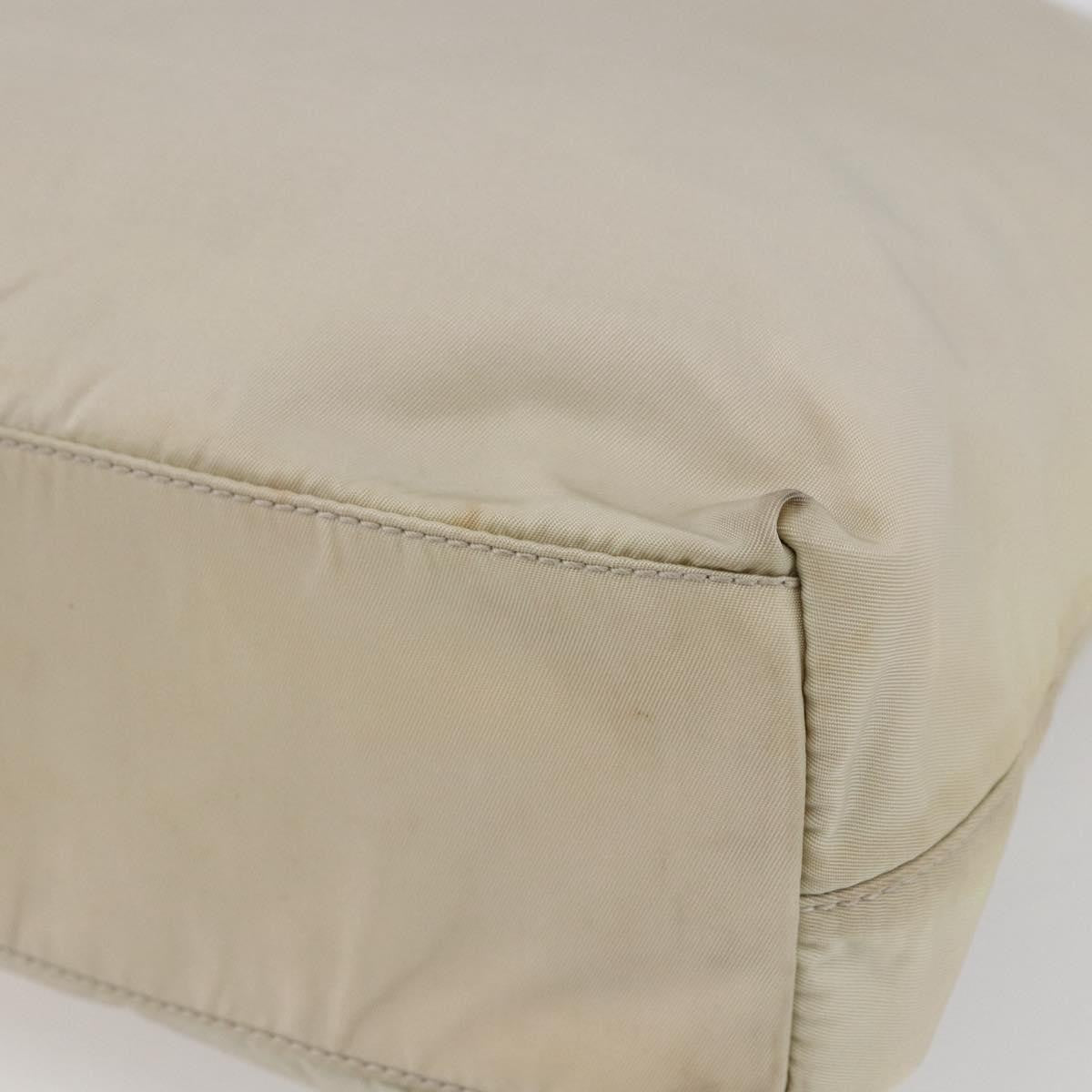 Prada Vintage Tote Tessuto, SILVER, NYLON, Tote bag