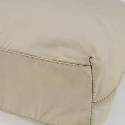 Prada Vintage Tote Tessuto, SILVER, NYLON, Tote bag