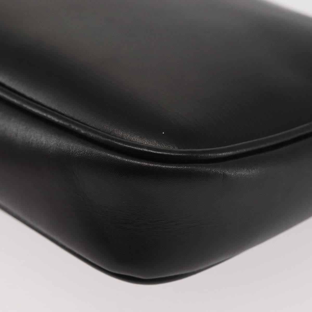 Salvatore Ferragamo Vala Shoulder Bag Leather, BLACK, LEATHER, Shoulder bag