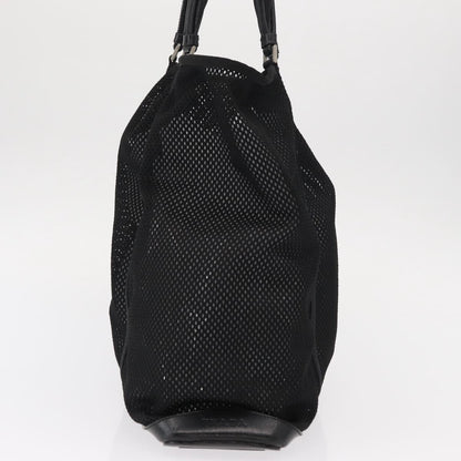 Prada Vintage Tote Nylon, BLACK, NYLON, Tote bag